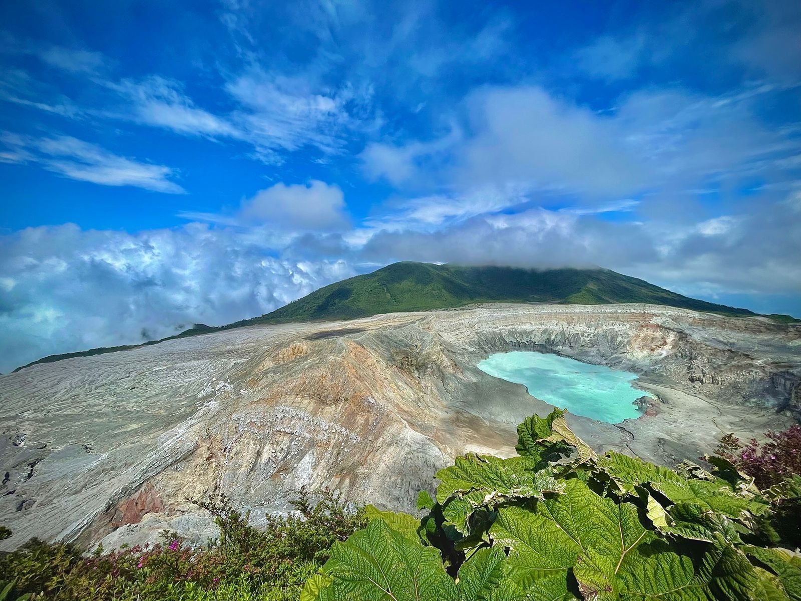 Poas Volcano National Park in Costa Rica